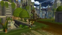 une photo d'Ã©cran de Ratchet et Clank sur Sony Playstation 2